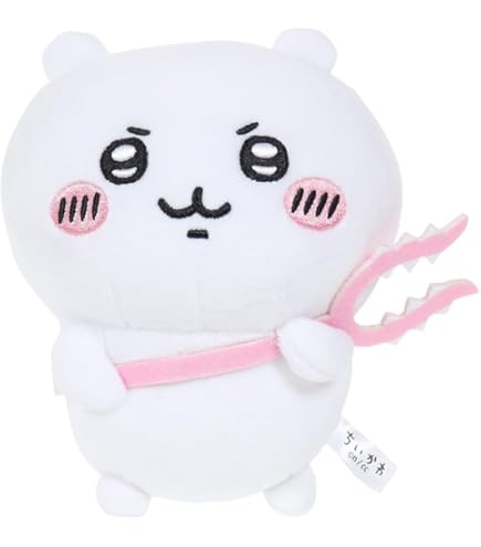ちいかわ 超BIGさすまた ぬいぐるみ　2種 4本セット ハチワレ ちいかわ Amazon.co.jp: ちい*かわ 超BIGさすまた 約70㎝ (ハチワレの